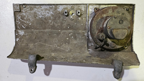 Tapa Guantera Con Reloj Dodge Década 1940 Automovil Antiguo