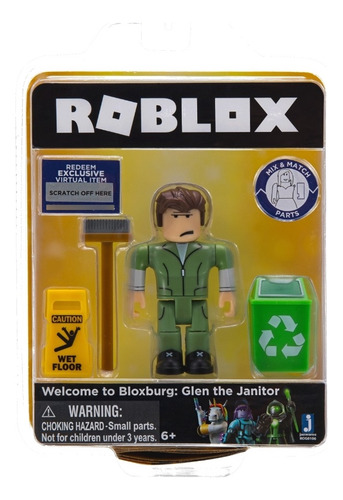 Roblox Bienvenidos A Bloxburg Figura Glen El Conservador