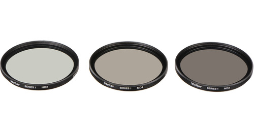 Vivitar 49mm Three-piece Solid Neutral Density Filtro Kit