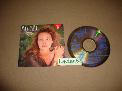 Paloma San Basilio Quiereme Siempre 90 Hispavox Cd España (Usado)