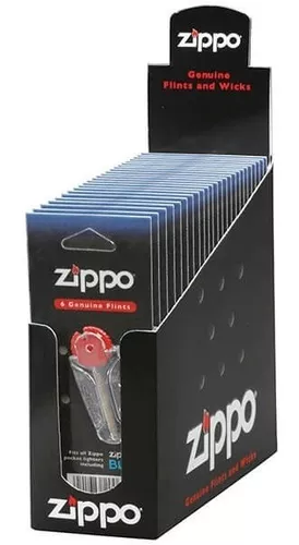 Piedra Para Encendedor Zippo Caja Con 24 Blister De 6 Piezas