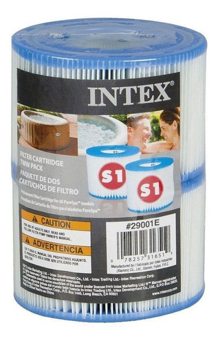 Cartucho Refil Para Purespa Inflável S1 2 Unidades - Intex