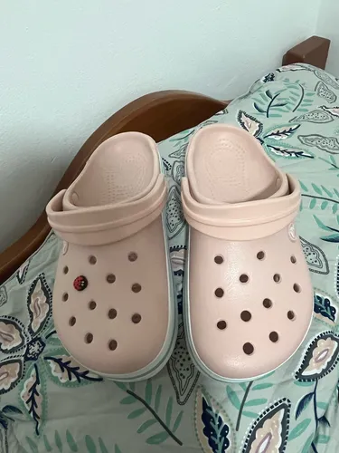 Crocs Nuevas Talle W6 Rosa Claro 36