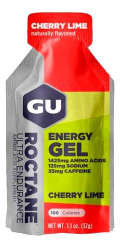 Gel Energetico Gu Rrenergy Roctane Ultra Lima Cereza 24 Und