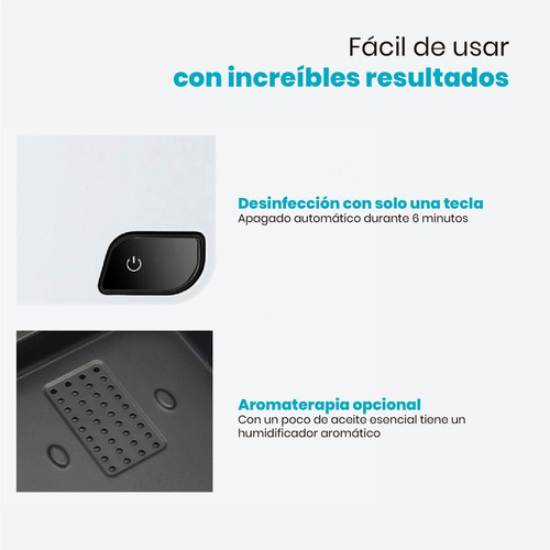 Esterilizador Multipropósito Con Carga Inalámbrica Tecnoshop
