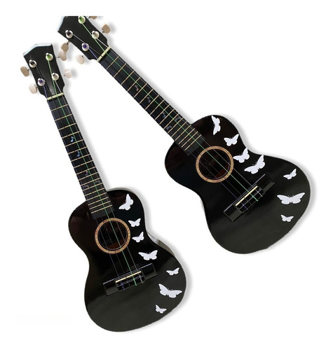 Ukeleles Acusticos Sopranos Color Miel +forro+tutorial+envio