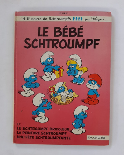 Revista Comic Le Bébé Schtroumpf
