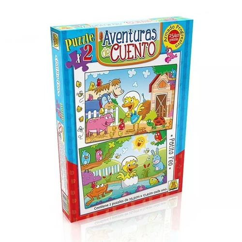 Puzzle 25-40 Piezas Patito Feo Implás Casa Valente