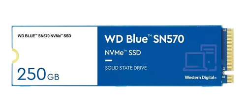 Disco Sólido Western Digital 250gb Azul Nvme Out44005 Outlet (Reacondicionado)