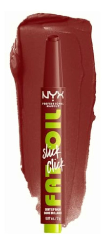 Nyx Professional Makeup, Fat Oil Slick Click, Brillo De
