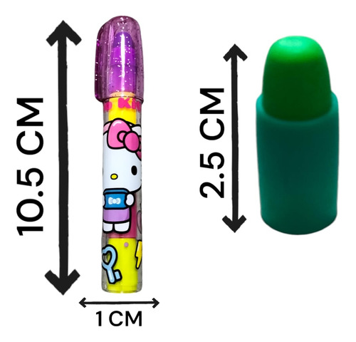 3 Gomas Push Forma De Stitch Diferentes Diseños Con Aroma