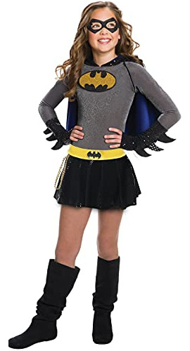 Rubie S Girls Dc Comics Batgirl Disfraz Vestido Pequeñ...