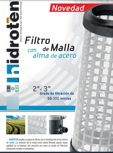 Filtro Agricultura Y Riego Radial Acero Hidroten Europeo