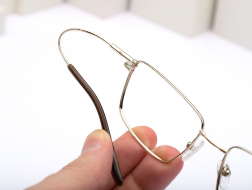 Imagem 4 de 8 de Armação Titânium Oculos Flexível Og 3066-c Aro Fechado Leve