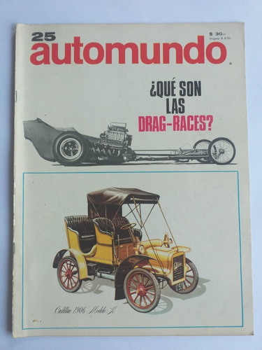 Revista Automundo Nro. 25 - Septiembre 1965  *