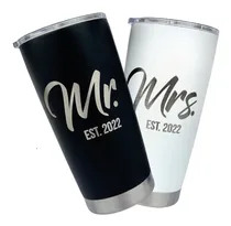 Comprar 2 Termos 20z Personalizado Grabado Laser  Cumpleaños Boda