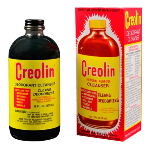 Creolin Limpiador Multiusos Desodorante Concentrado, 16 Onza