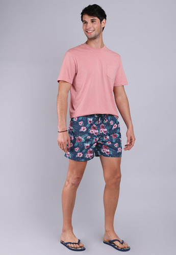 Short De Baño Print Arrow Sh3015snb