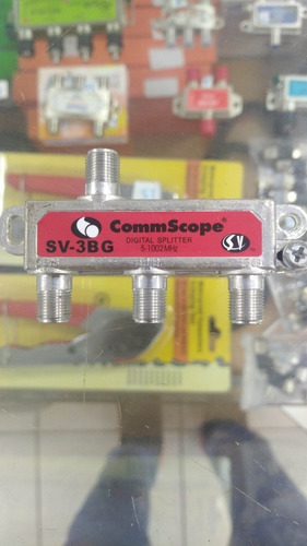 Splitter Ncm De 3 Vías 1000 Mhz, Cable Coaxial, Inter, Movis