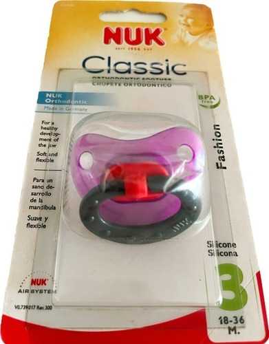 Chupo De Entretención Classic Fashion 18-36m T3 N10739017