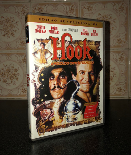 Dvd Hook A Volta Do Capitão Gancho - Robin Williams Fantasia