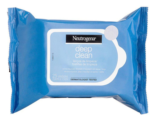 Demaquilante Neutrogena Deep Clean 25 Uni