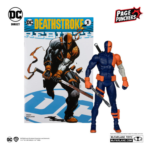 Spin Master Figura 7 Dc Direct Con Cmic - Wv6 - Deathstroke