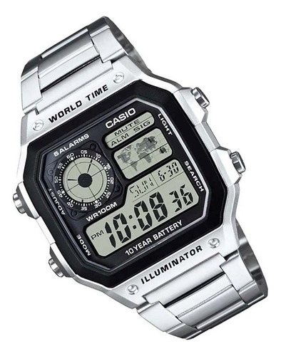 Reloj pulsera Casio AE-1200WHD-1AV color