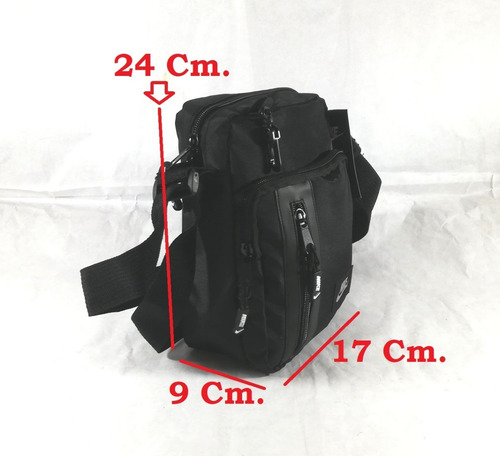 Imagen 8 de 8 de Morral Marca Deportiva Porta Tablet iPad Hasta 7 Pulgadas