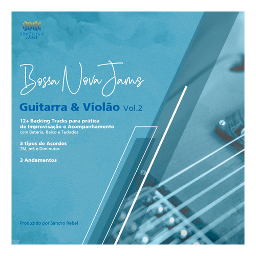 Violão, Guitarra 41 Tracks Playalong Bossa-nova Partituras