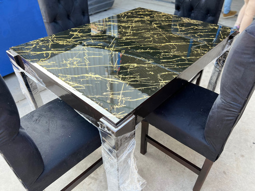 Comedor Moderno De 4 Sillas