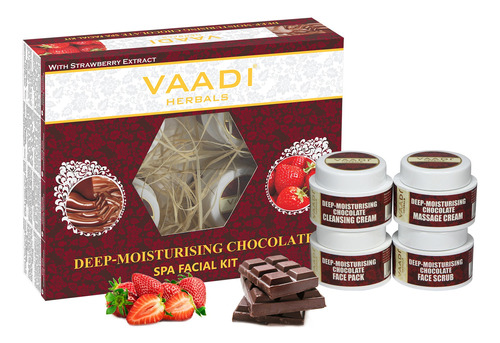 Vaadi Herbals Kit Facial  Kit Facial De Spa De Chocolate Y 