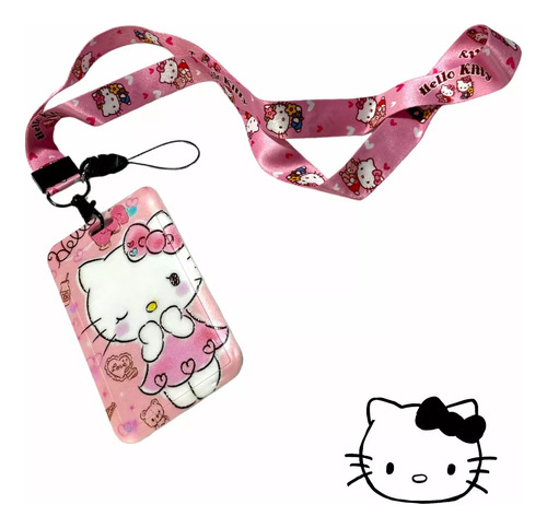 Porta Sube Gatita Hello Kitty  Llavero Diseño Exclusivo 