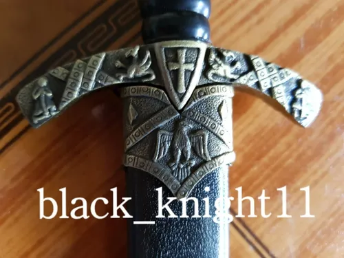 Daga Soldados De Cristo Medieval Templaria Masonica Espada