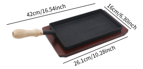 Plancha De Hierro Fundido, Sartén Para Tortilla, Base