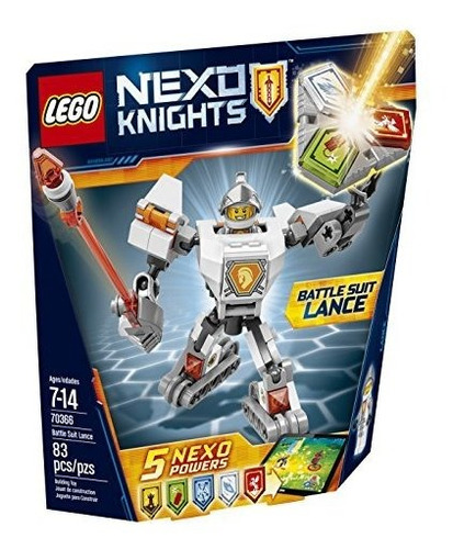 Set Construcción Lego Nexo Knights Battle Suit Lanc 83