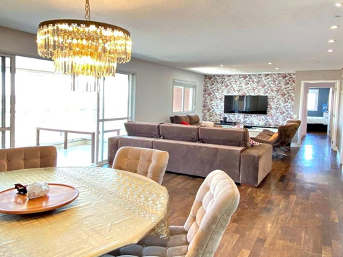 Imagem 2 de 20 de Apartamento Mobiliado 132m² Andar Alto 3 Suites Varanda Gourmet 2 Vagas