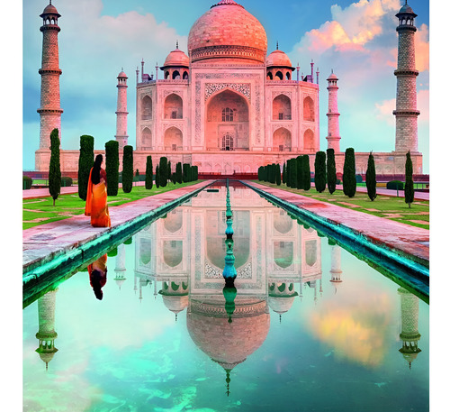 Rompecabezas 1500 Piezas Taj Mahal Clementoni