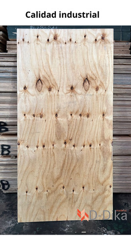 Imagen 2 de 8 de Placa Terciado 3mm Industrial 1.40x 2.10 D-dika