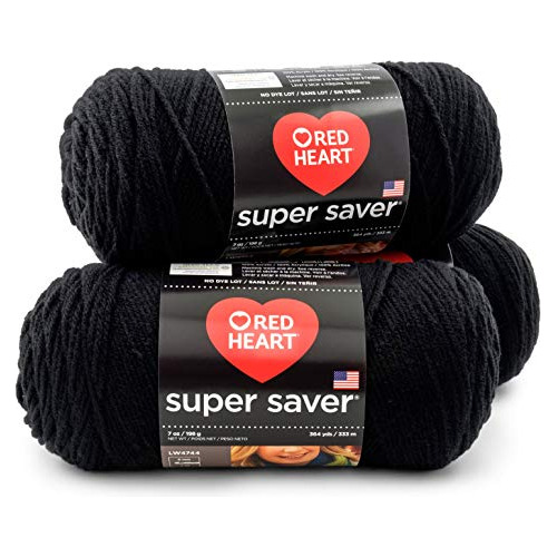 Paquete De 3 Hilos  Super Saver, Negro Paquete De 3