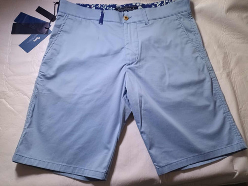 Bermuda Azul Claro Harmont & Blaine Caballero Talla 30mx.