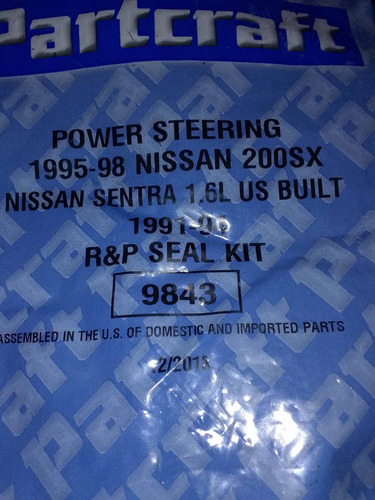 Kit Cajetin Sector Gato (9843() Nissan Sentra 1991 2006