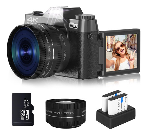 Digital Camera For Photography 4k Vlogging Camera For You...