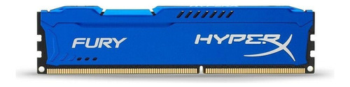 Memoria Ram Fury Ddr3 Gamer  Azul 8gb 1 Hyperx Hx316c10f/8