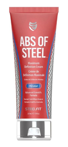 Abs Of Steel 8 Oz Crema Abdomen Termo Tonificante Steelfit 