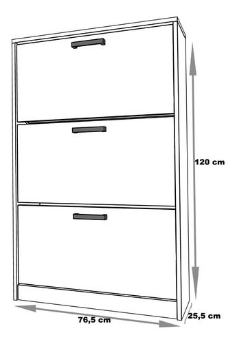 Imagen 3 de 4 de Zapatera Para 18 Pares De Zapatos