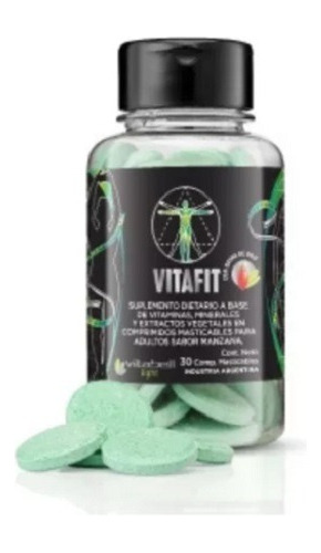 Quemagrasa Vitafit - 30 Comprimidos Masticables. 