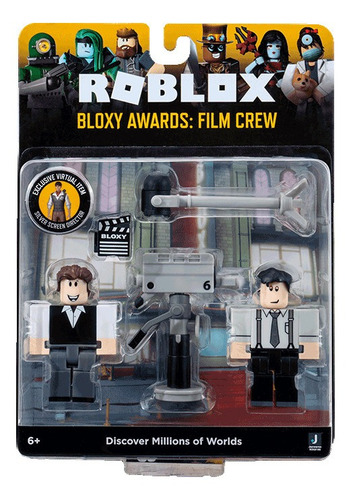 Boneco Roblox 2 Figuras Playtale Film Crew - Sunny 2213