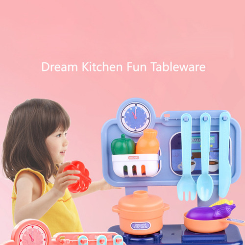 1 Juego De Juguetes De Cocina Para Niños, Cubiertos De Cocin