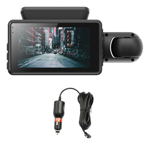 Cámara Dvr Para Coche, Lente De 360 Grados, Fhd, Tablero, 10